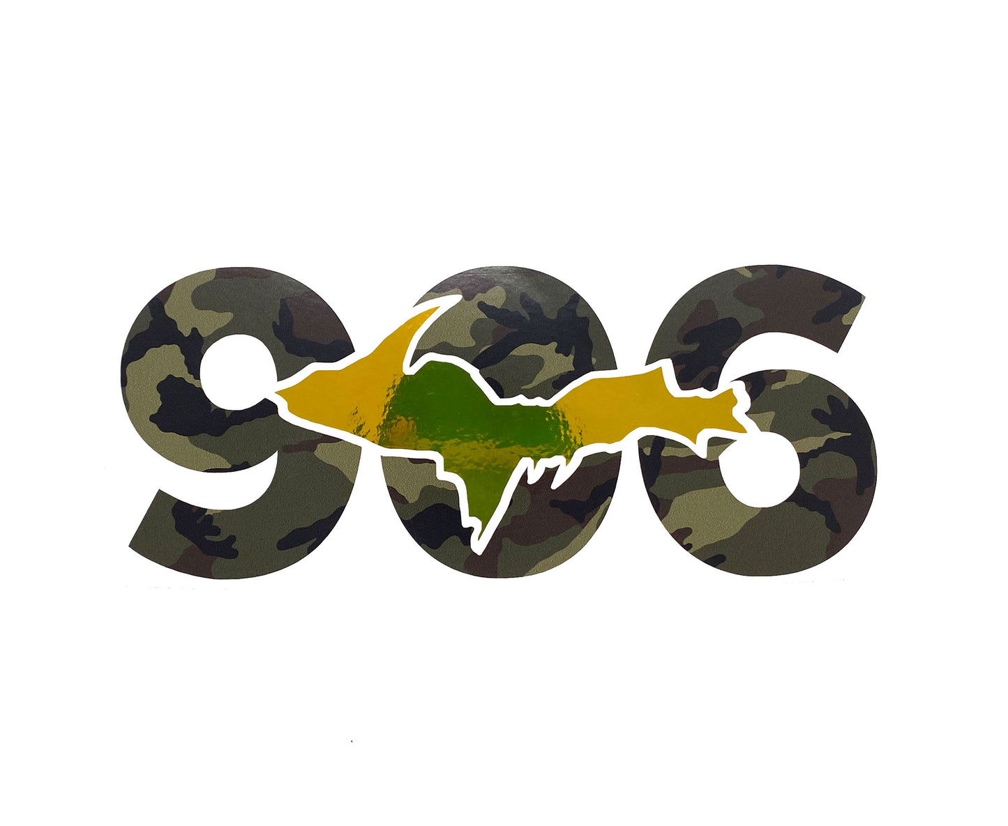 906 Car Decal UP | Upper Michigan Decals | U.P. Sticker for Yoopers