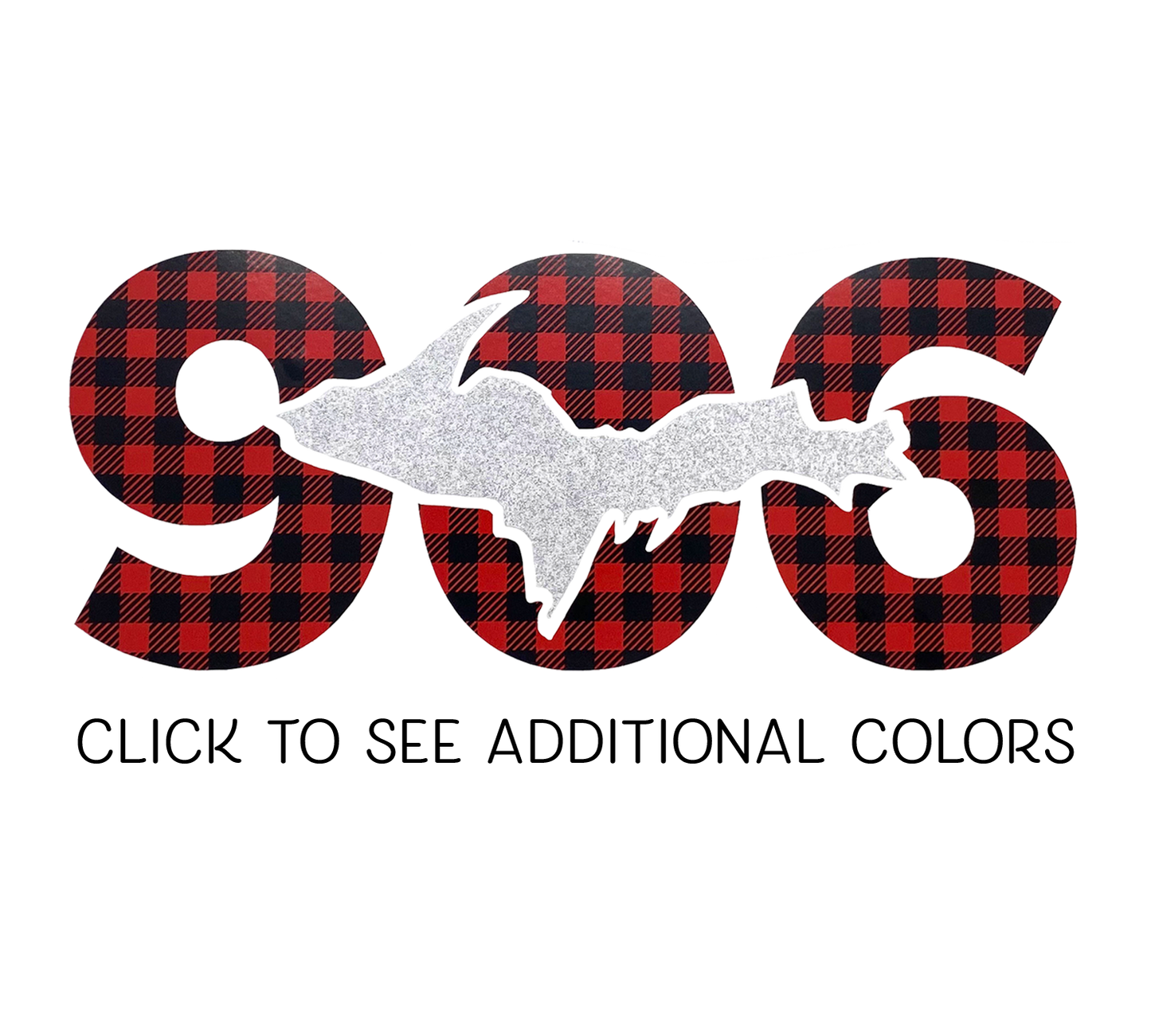 906 Car Decal UP | Upper Michigan Decals | U.P. Sticker for Yoopers