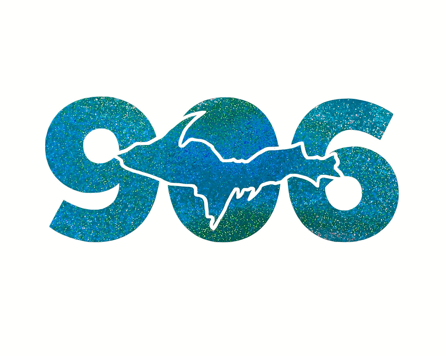 906 Car Decal UP | Upper Michigan Decals | U.P. Sticker for Yoopers