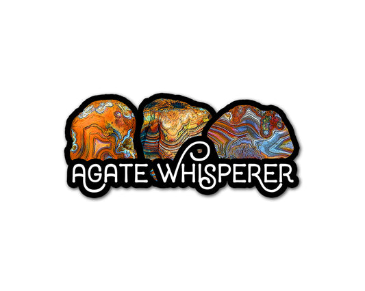 Agate Magnet, Rockhound Gift, Agate Gift, Rock Lover Gifts, Rock Picking Fridge Magnet