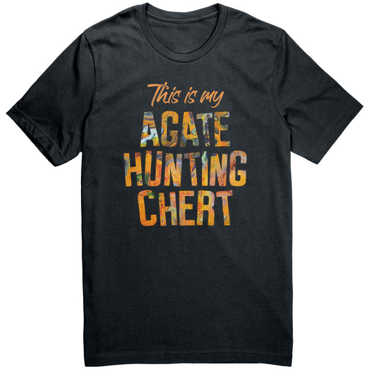 Agate Hunting Shirt (Chert), Rockhound Tee, Rock Picking Gift