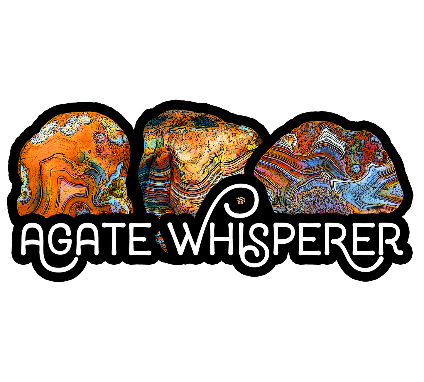 Agate Magnet, Rockhound Gift, Agate Gift, Rock Lover Gifts, Rock Picking Fridge Magnet