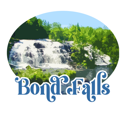 Bond Falls Magnet, Upper Michigan Fridge Magnets, Yooper Gift