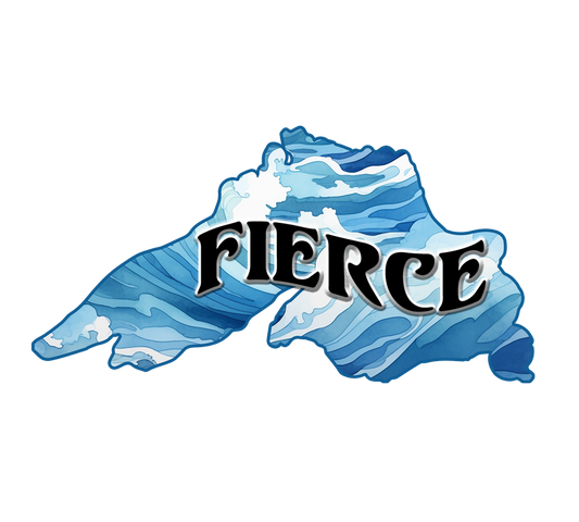 Lake Superior Magnet, Great Lakes Fridge Magnet, Lake Lover Gift for Kitchen