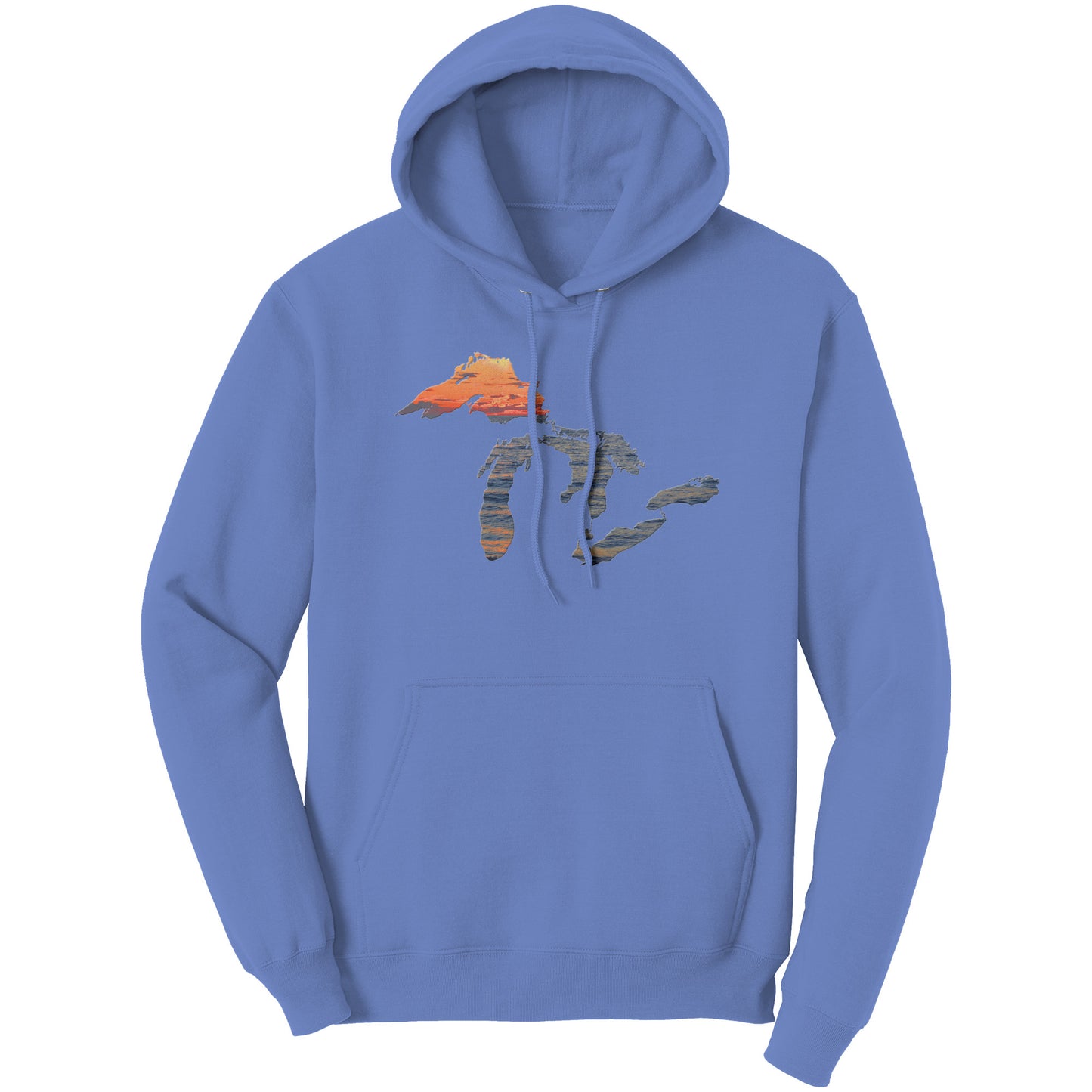 Great Lakes Hooded Sweatshirt | Midwest Hoodie | Michigan Hoodie | Unisex Pullover Hoodie