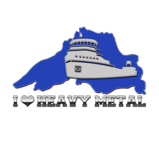 Lake Superior Freighter Magnet, Great Lakes Fridge Magnet, Lakers Shipping Gift, Cargo Vessel