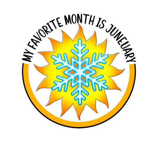 Michigan Winter/Summer Sticker/Magnet, U.P. Seasons, June/January