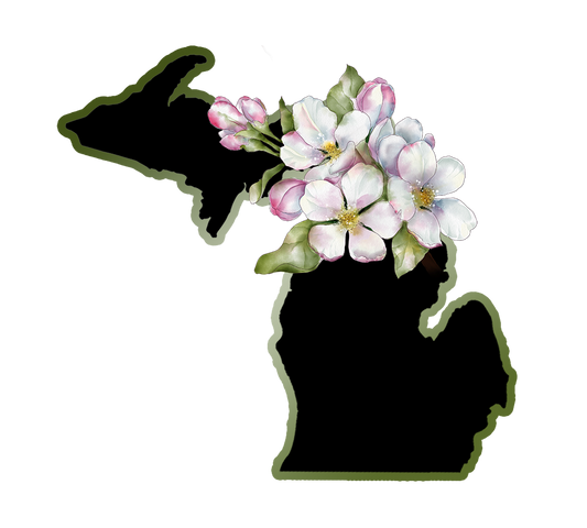 Michigan Magnet, Apple Blossoms, Yooper and Troll Decals, U.P. Stickers
