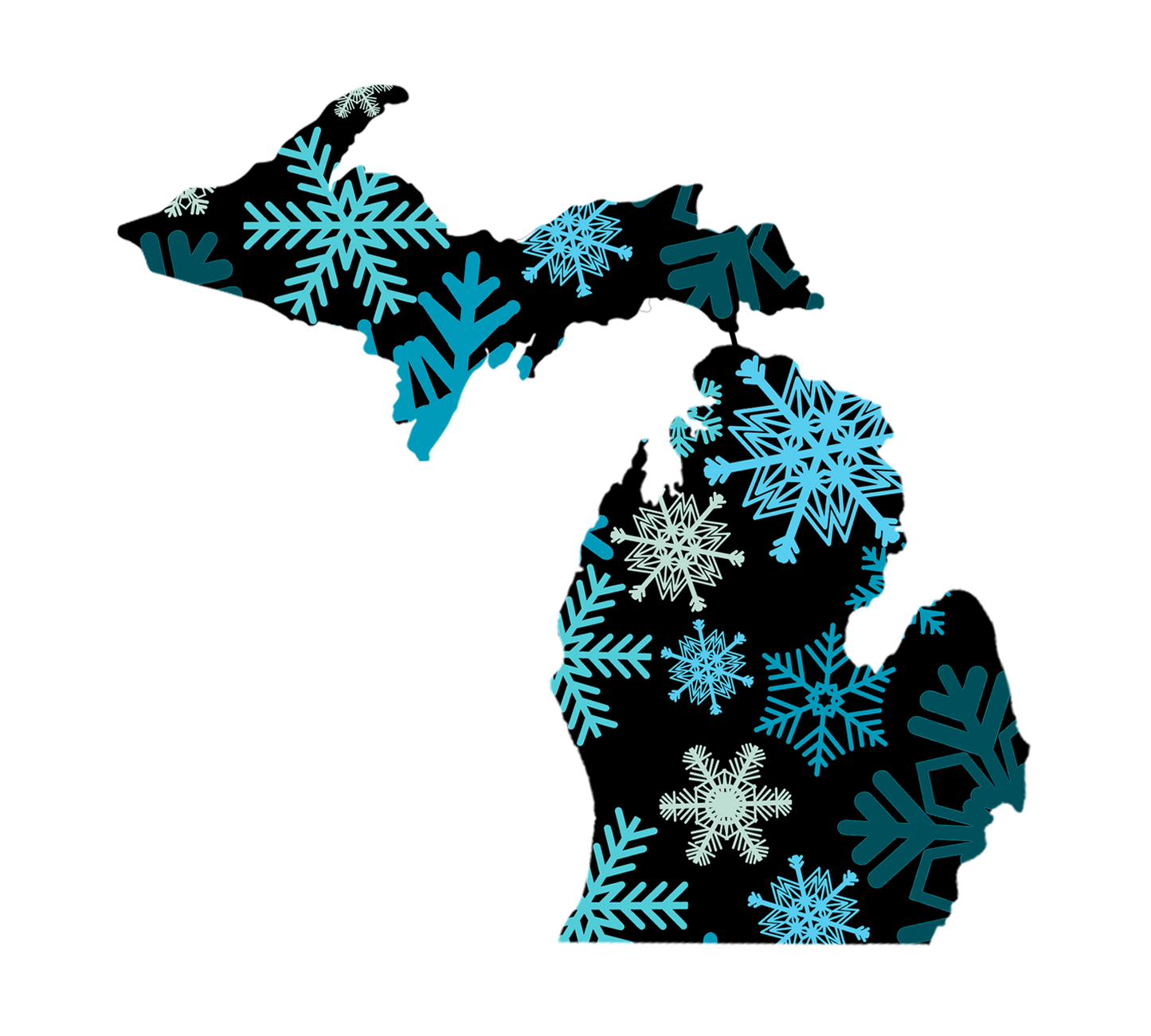 Michigan Sticker, Snowflakes, Yooper and Troll Decals, U.P. and L.P. Stickers