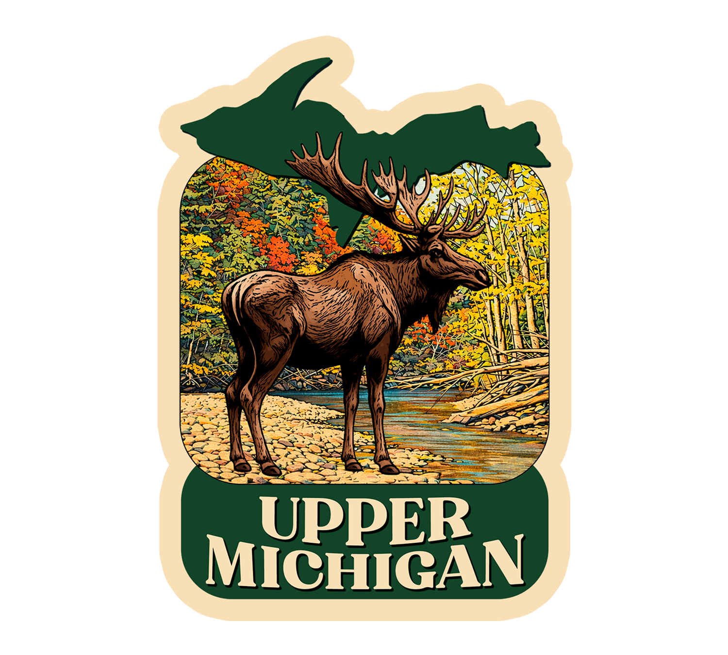 Yooper Stickers and Magnets
