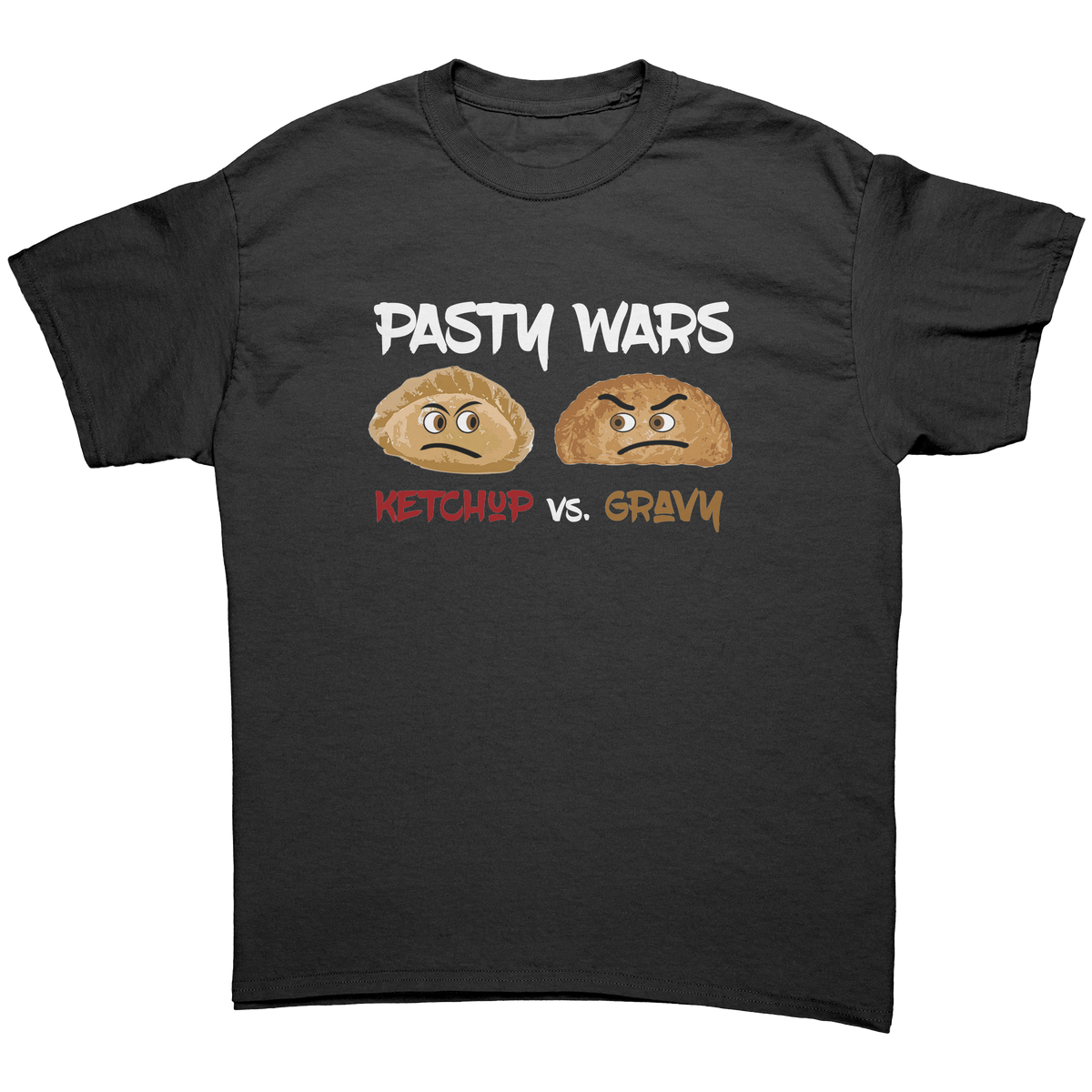 Pasty_Wars_Ketchup_vs_Gravy_-_Dark_Shir_Black_Mockup.png_16174774