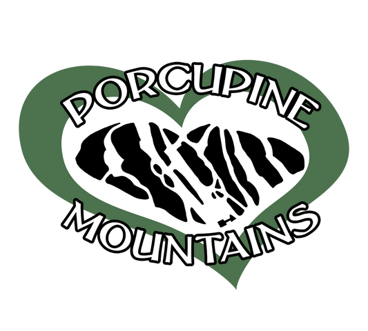 Porcupine Mountains Ski Area Magnet, Upper Michigan, Yooper Fridge Magnets, Porkies Ontonagon County