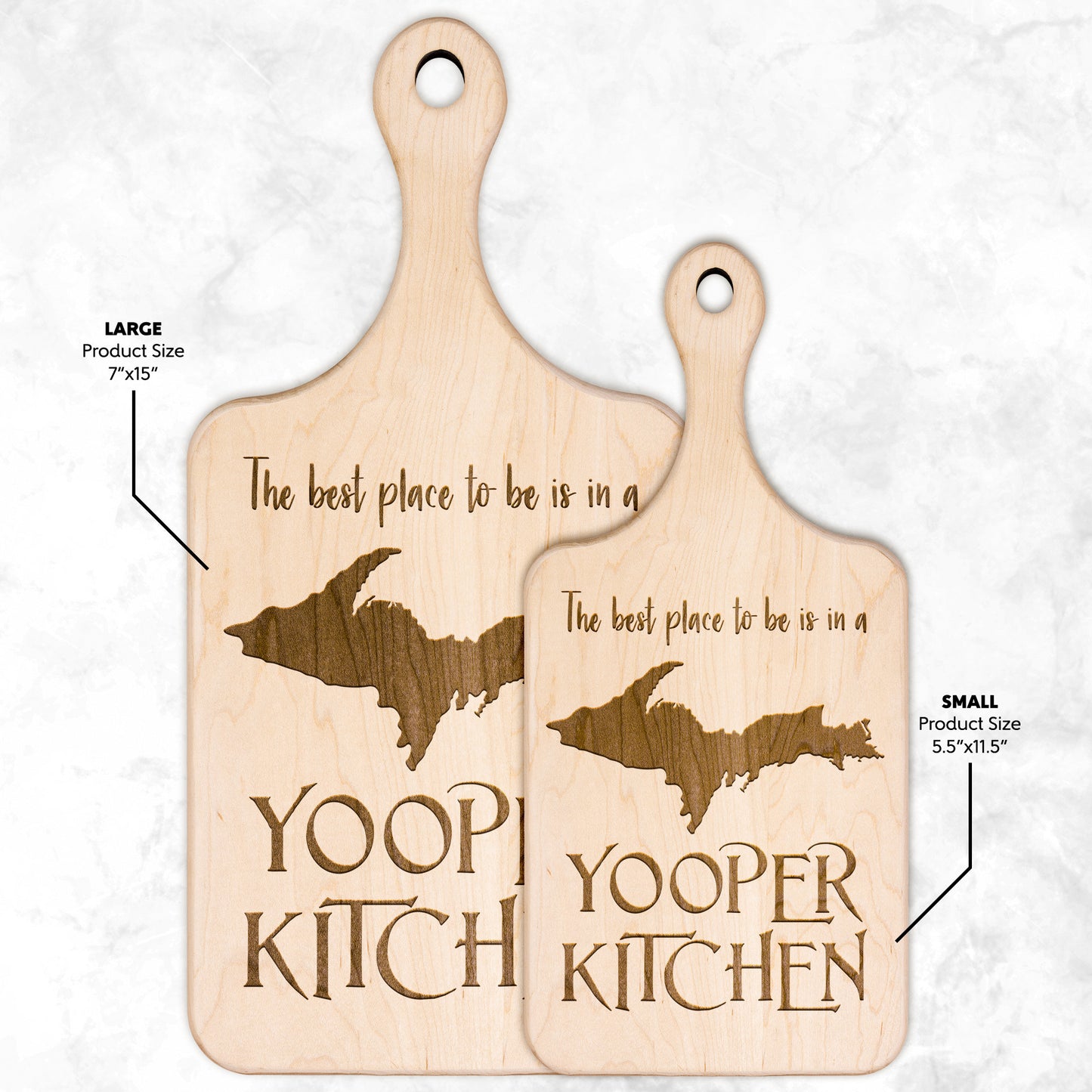 Upper Michigan Cutting Board | Yooper Kitchen | U.P. Gift
