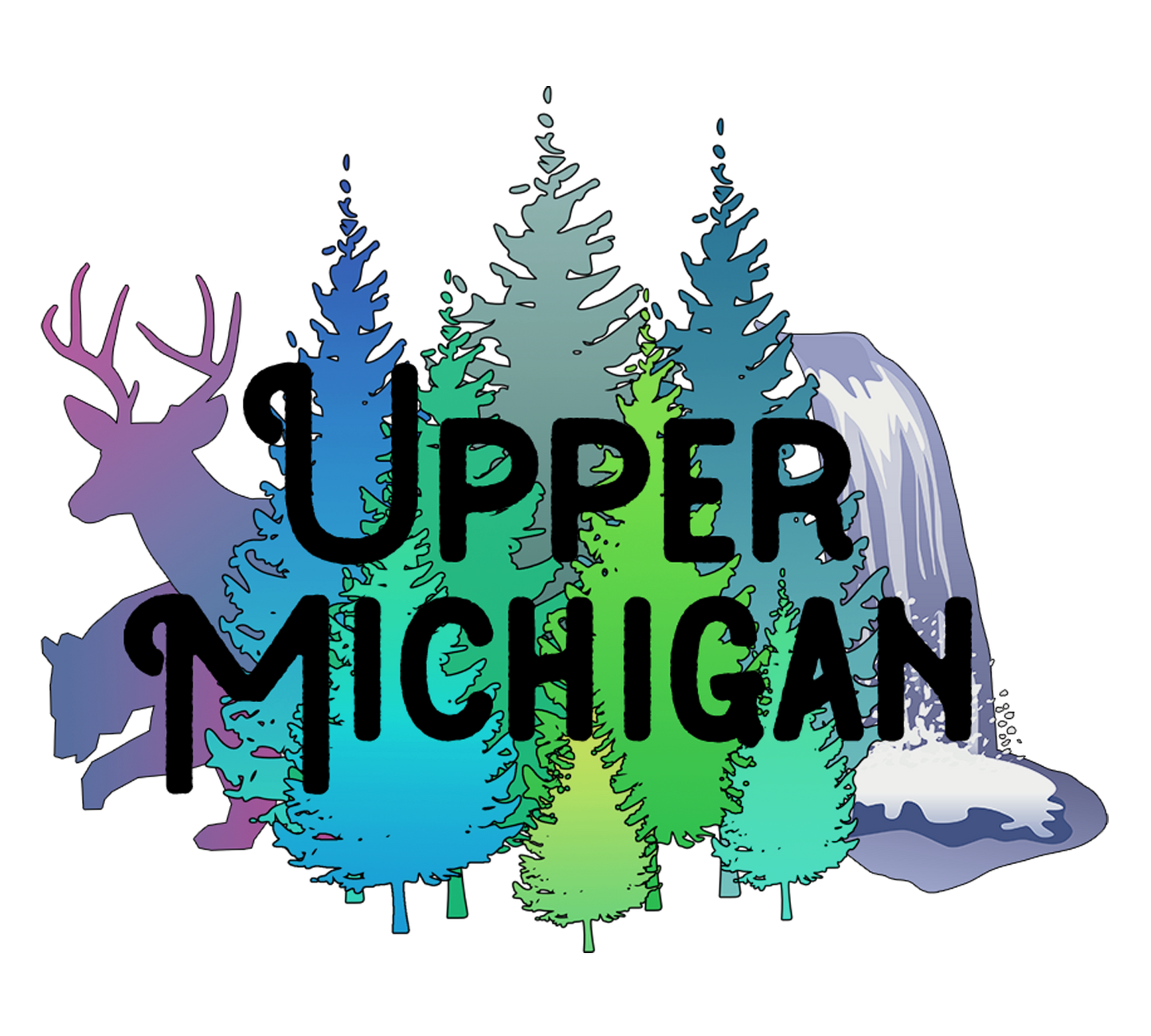 Upper Michigan Magnet, Yooper Fridge Magnets, U.P. Gift, Yooper Gifts