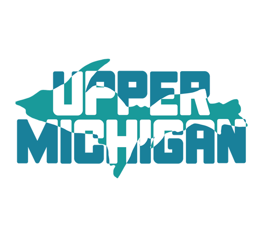 Upper Michigan Sticker, Yooper Design, U.P. Stickers