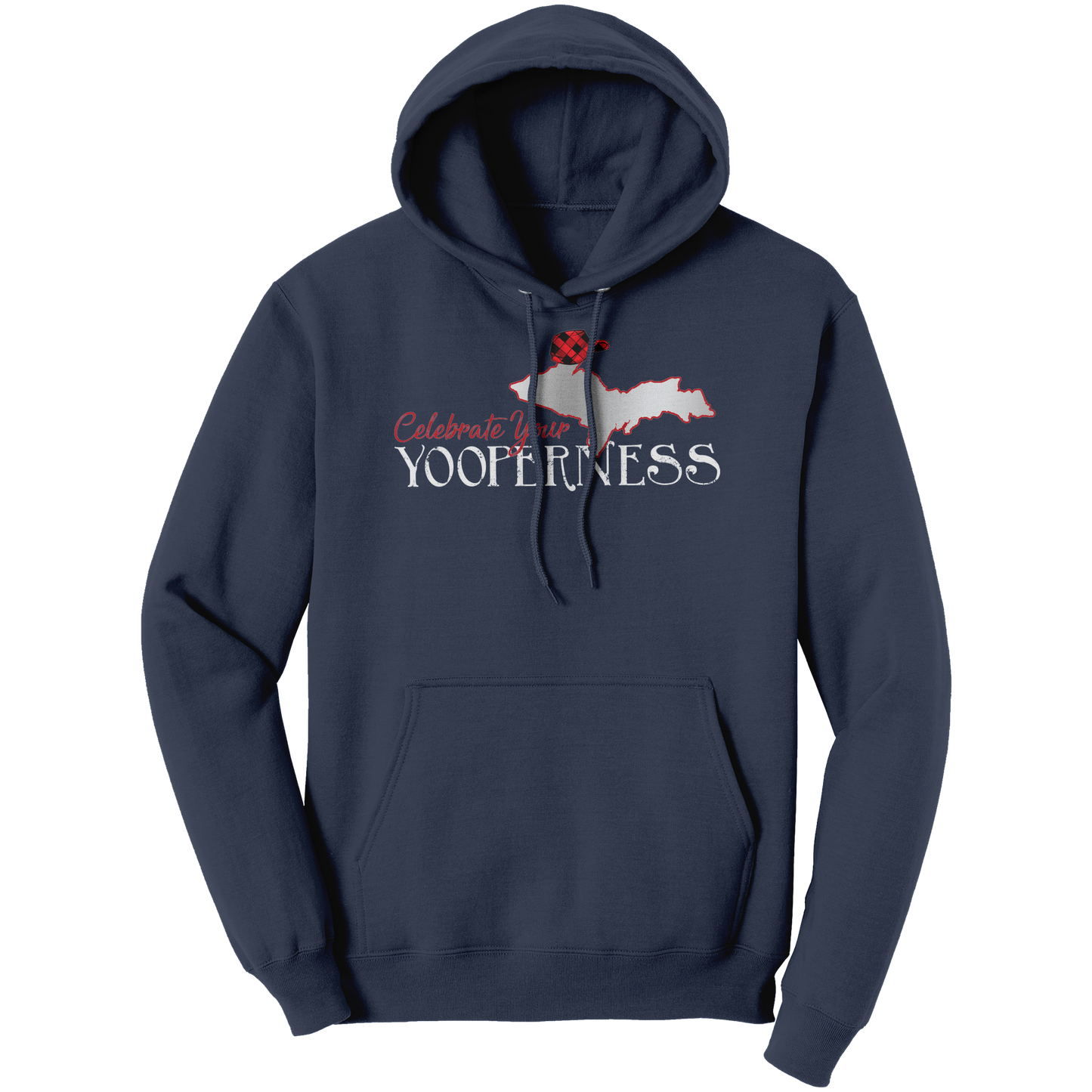 Yooper_Hoodie__Upper_Michigan_Hooded_Sw_Navy_Front_Mockup.png
