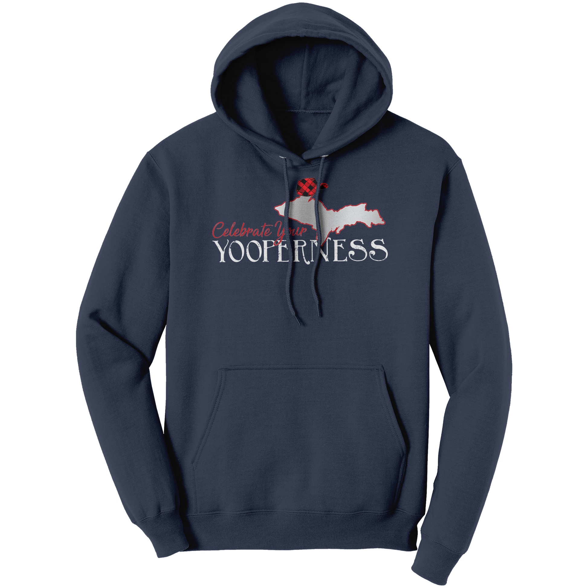 Yooper_Hoodie__Upper_Michigan_Hooded_Sw_Navy_Front_Mockup.png