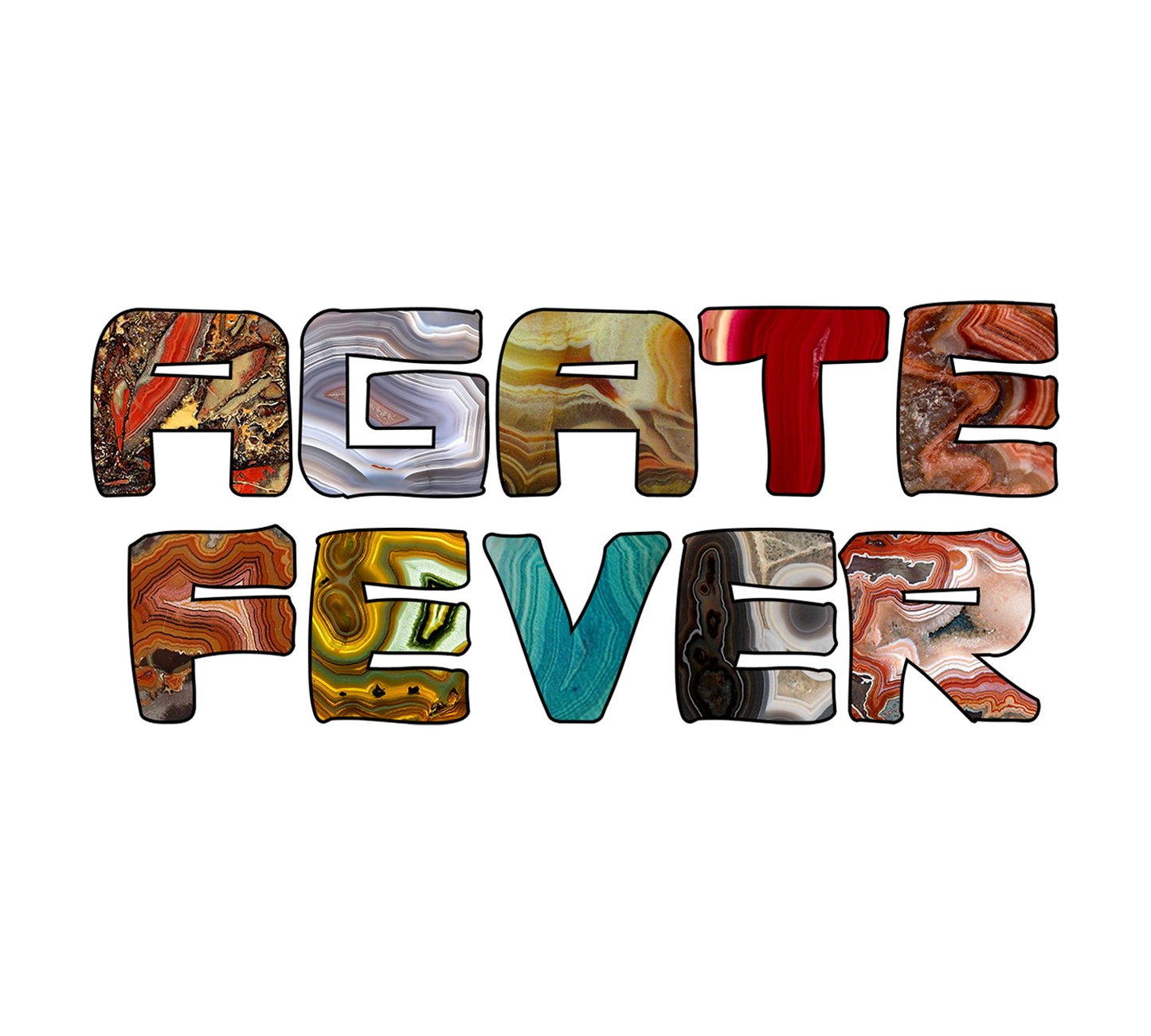 Agate Sticker, Rockhound Gift, Agate Gift, Rock Lover Gifts