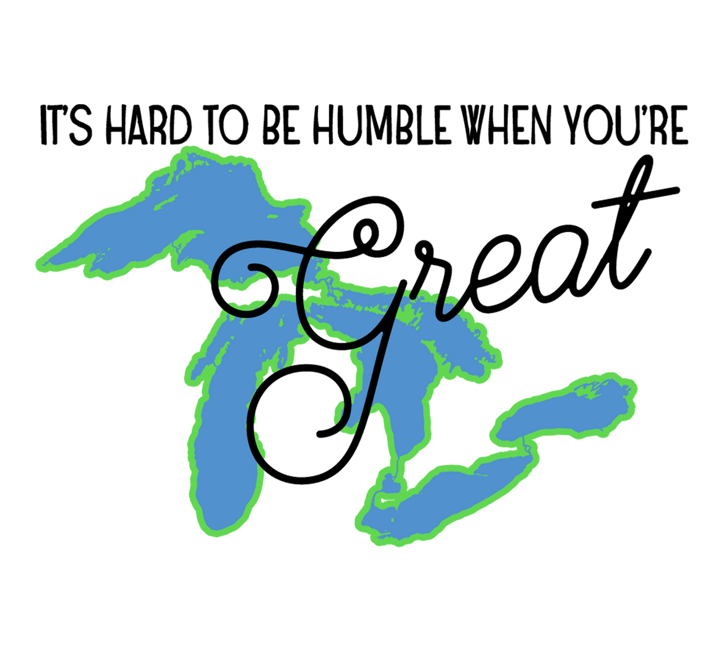 Great Lakes Magnet, Great Lakes Fridge Magnet, Lake Lover Gift for Kitchen