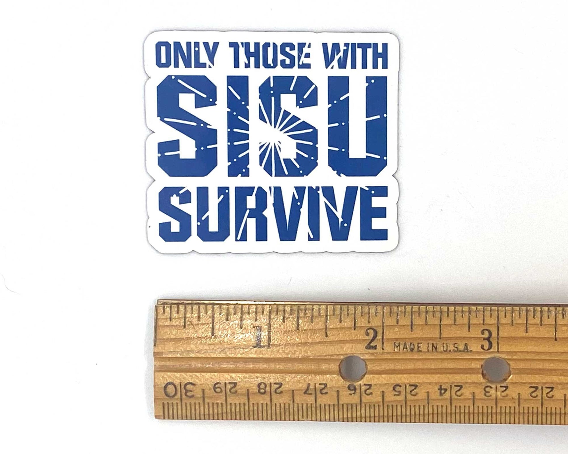 Sisu Sticker/Magnet, Finnish Sisu Gift, Gifts for Finns and Yoopers