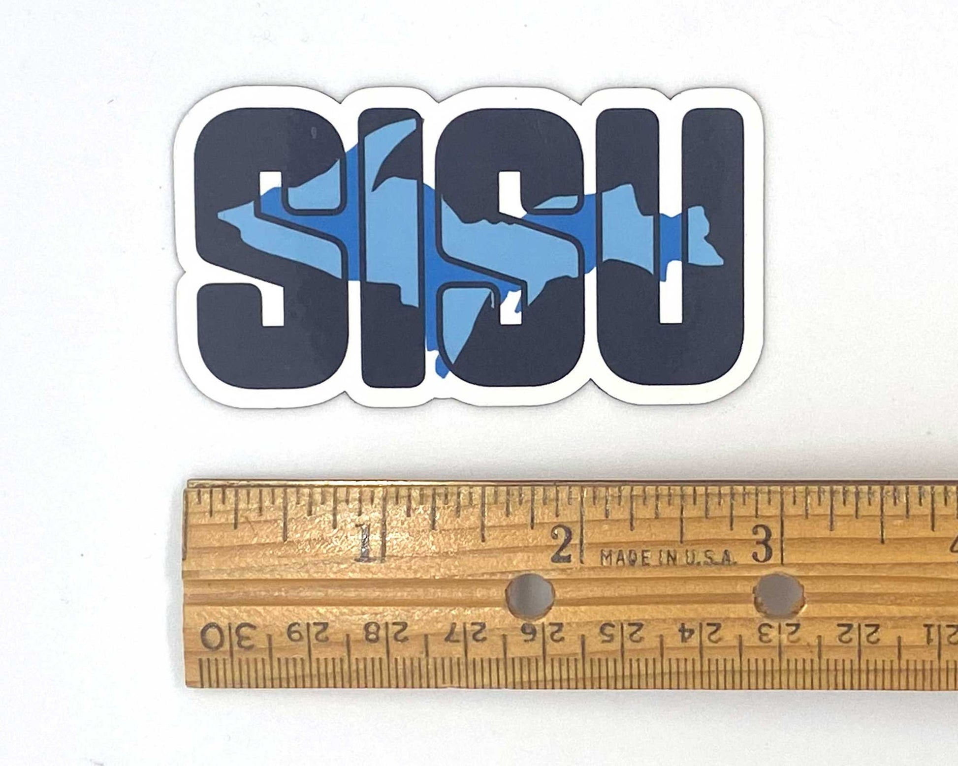 Finnish Sisu Sticker/Magnet, Gift for Finns and Yoopers