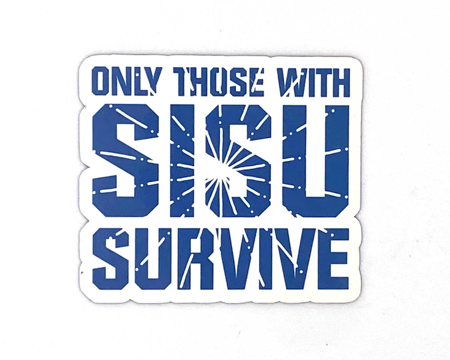 Sisu Sticker/Magnet, Finnish Sisu Gift, Gifts for Finns and Yoopers