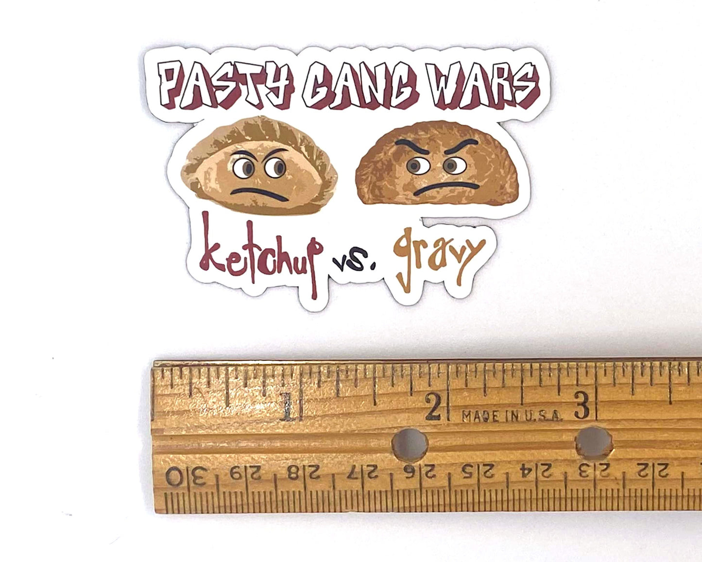 Pasty Sticker/Magnet, Finnish Design, Pasties Gift for Finns and Yoopers