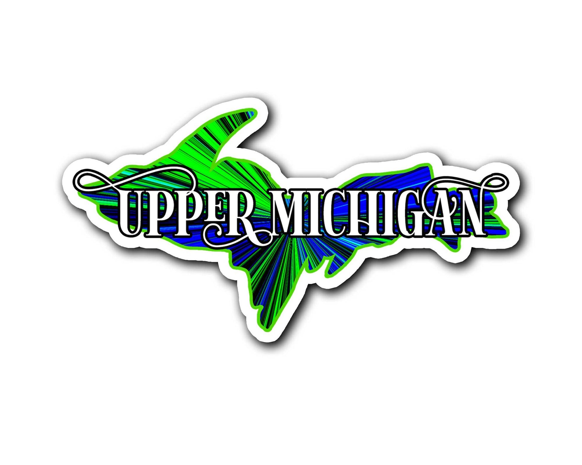 Upper Michigan Sticker, Yooper Decals, Upper Peninsula