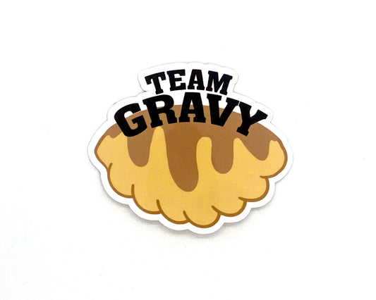 Pasty with Gravy Sticker, Finnish Stickers, Pasties Gift for Finns and Yoopers