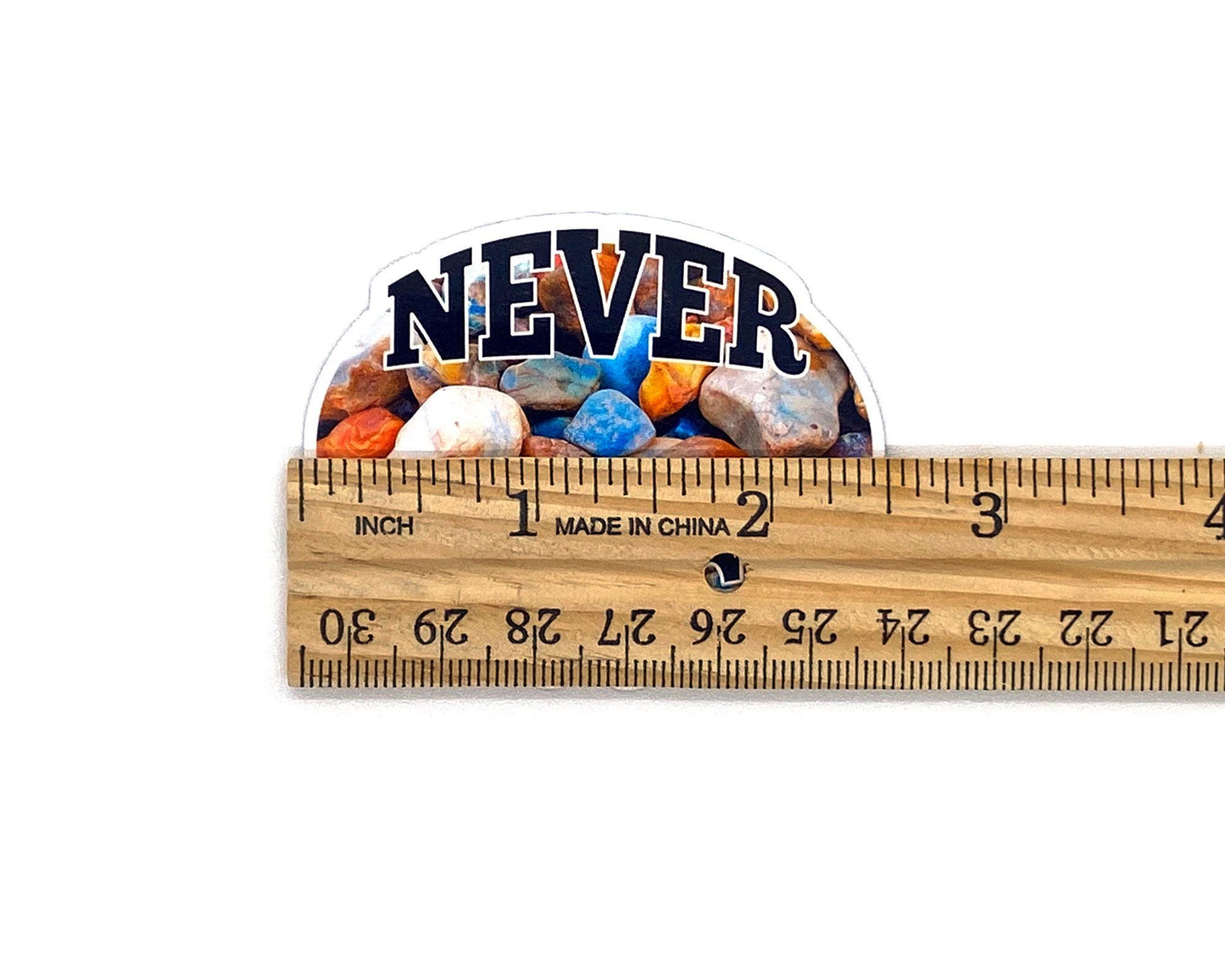 Rockhound Sticker/Magnet, Agate Lover Gift, Never Enough Rocks