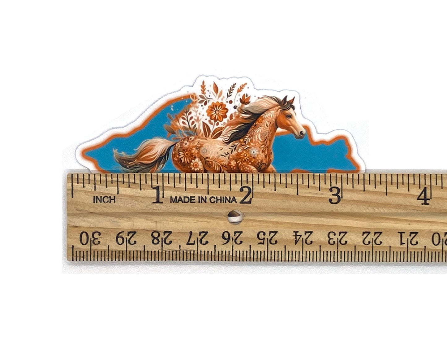 Animal Sticker/Magnet, Horse Lover Gift, Yooper Fridge Magnets