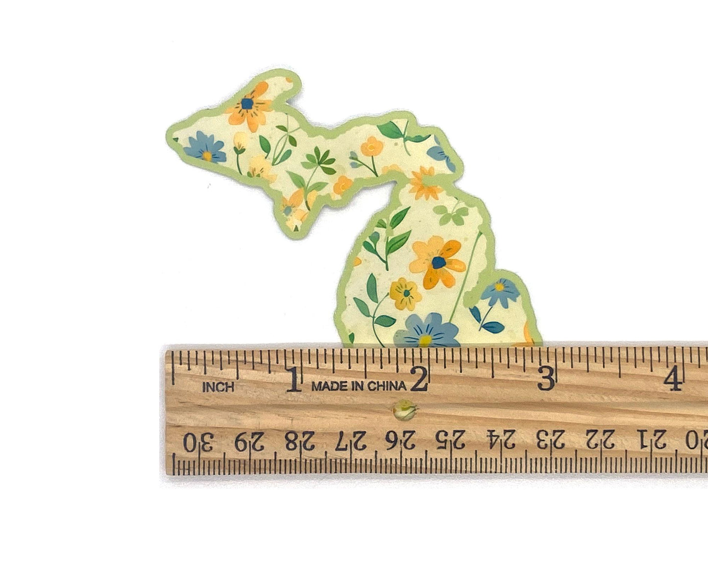 Michigan Flowers Sticker/Magnet, Yooper Floral Design, U.P. Stickers