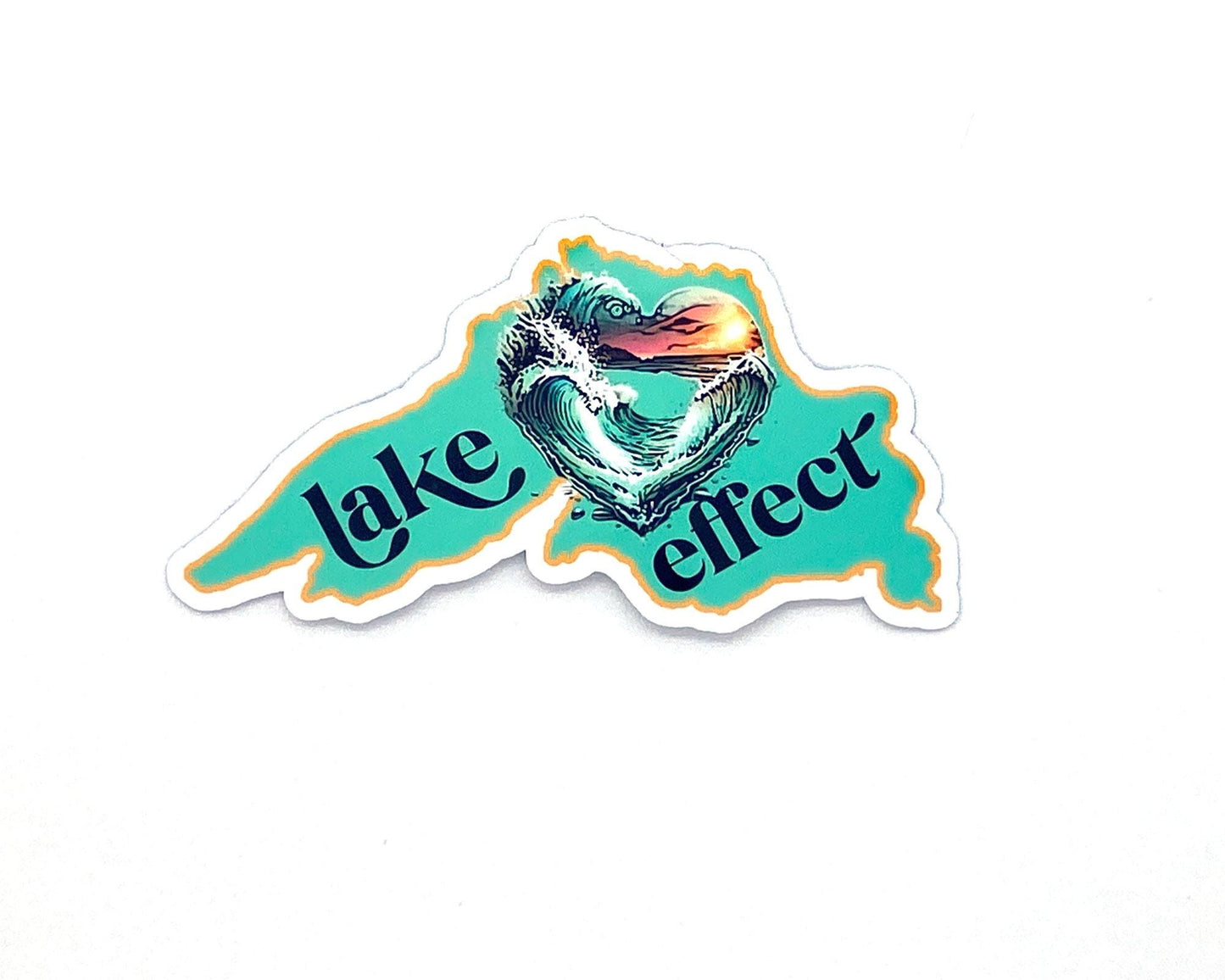 Lake Superior Sticker/Magnet, Great Lakes Gift, Lake Lover