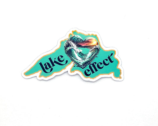 Lake Superior Sticker/Magnet, Great Lakes Gift, Lake Lover
