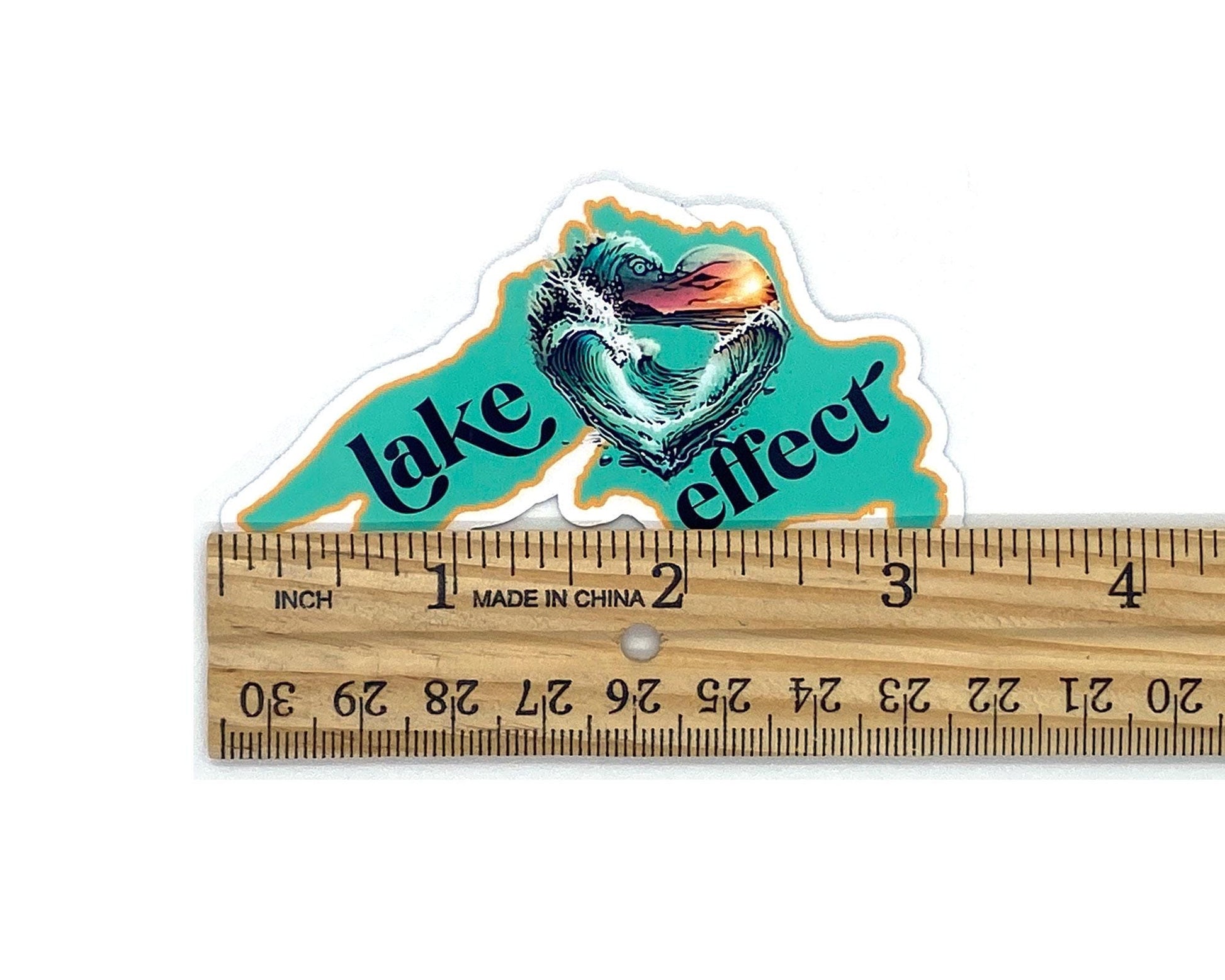 Lake Superior Sticker/Magnet, Great Lakes Gift, Lake Lover