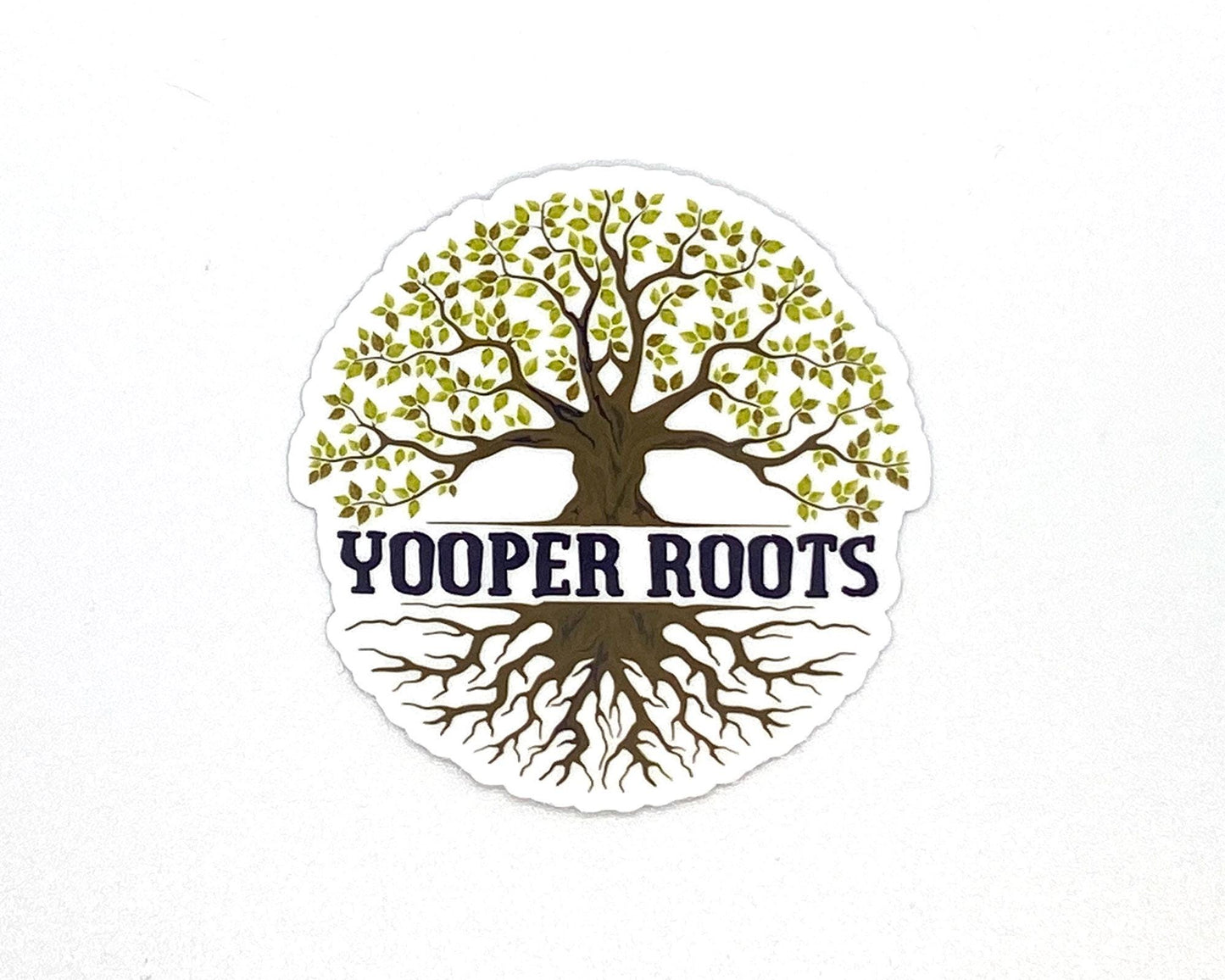 Yooper Roots Sticker/Magnet, U.P. Resident Gift
