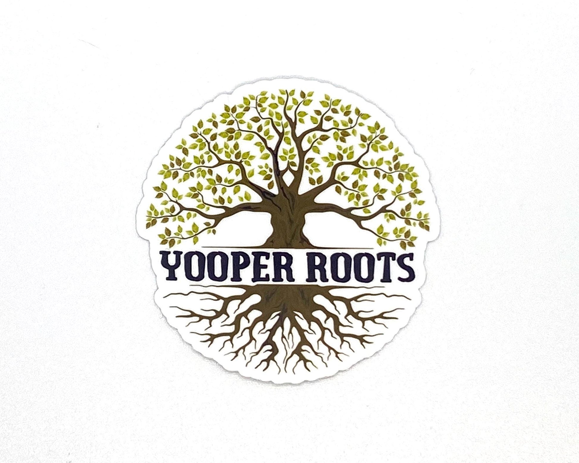 Yooper Roots Sticker/Magnet, U.P. Resident Gift