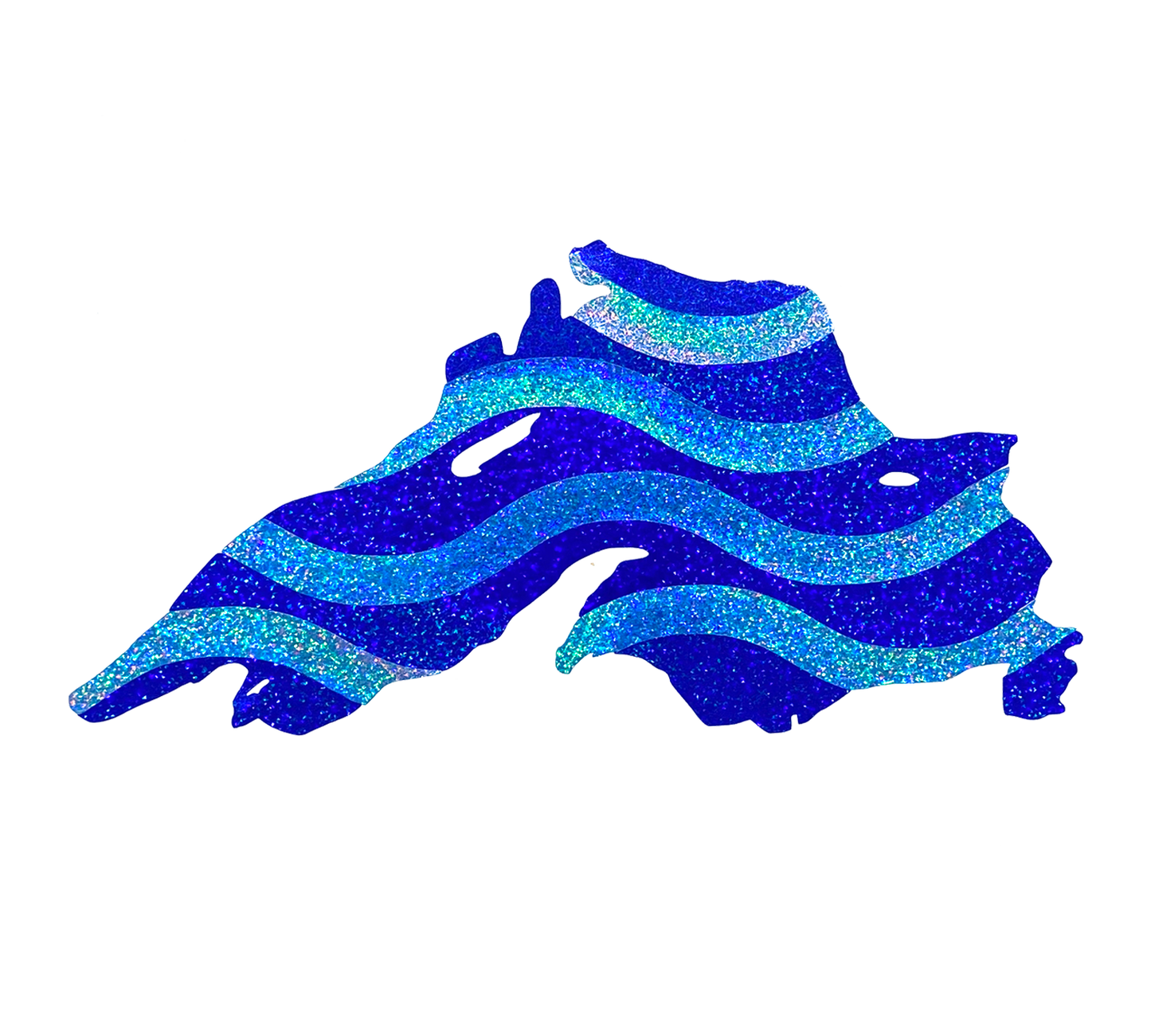 Lake Superior Decal for Car, Great Lakes Decals, U.P. Gift for Yooper, Upper Michigan