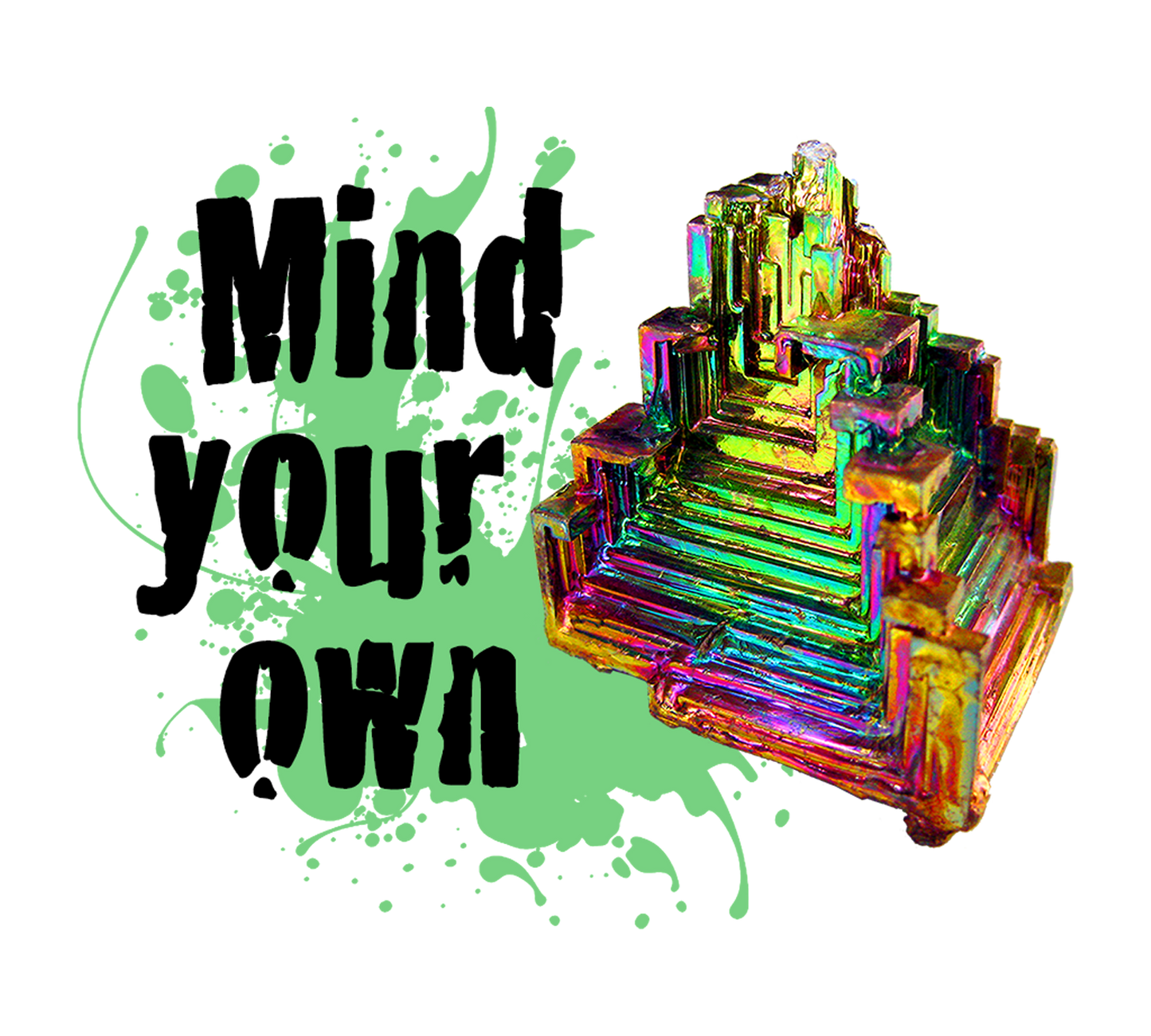 Bismuth Sticker, Rockhound Gift, Bismuth Gift, Rock Lover Gifts, Element Stickers