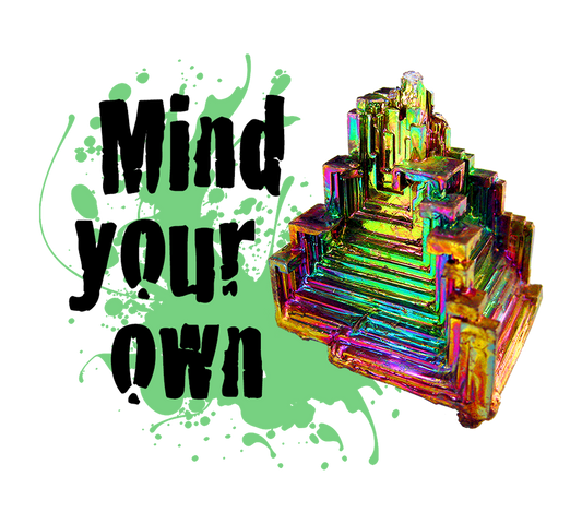 Bismuth Magnet, Bismuth Gift, Rockhound Gift, Rock Lover Gifts, Element Fridge Magnet