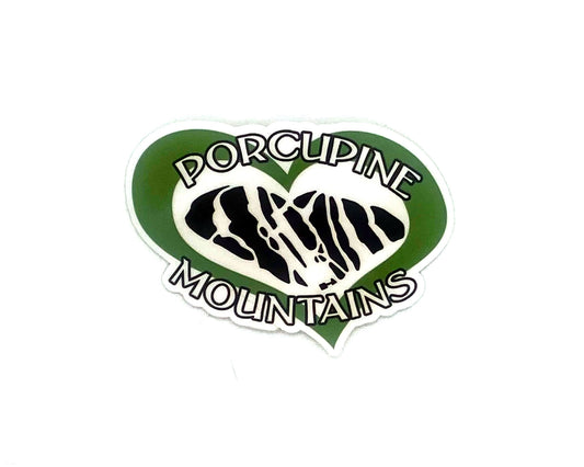 Porcupine Mountains Ski Area Magnet, Upper Michigan, Yooper Fridge Magnets, Porkies Ontonagon County