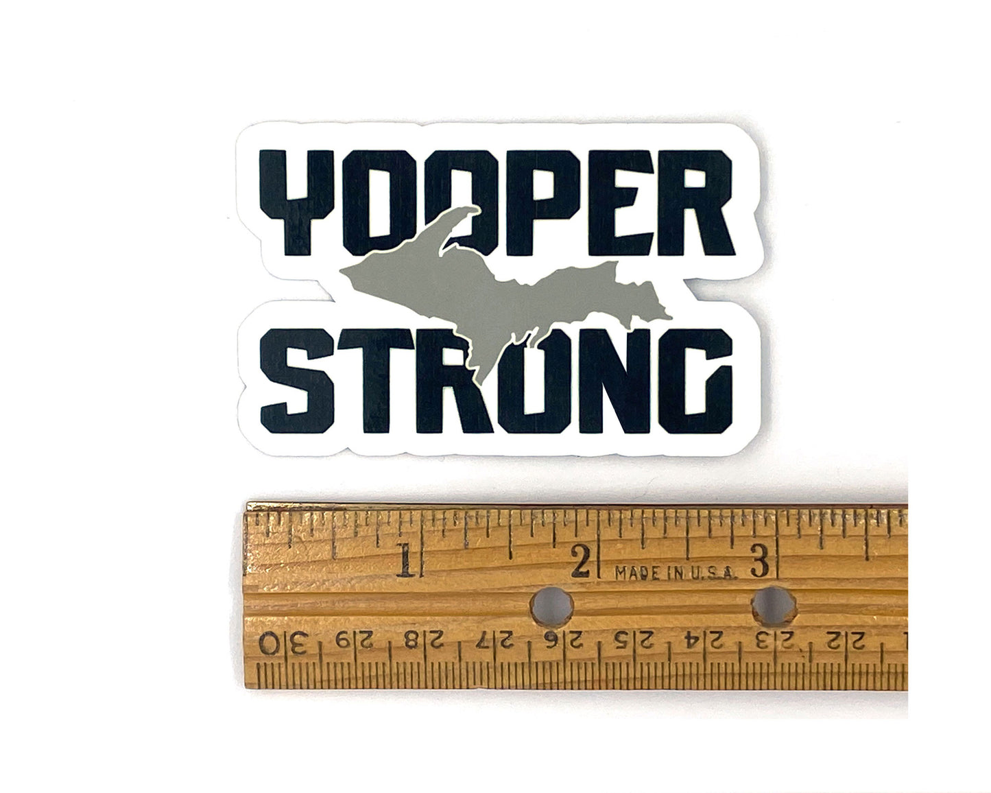 Yooper Strong Magnet, Upper Michigan Fridge Magnets, U.P. Gift