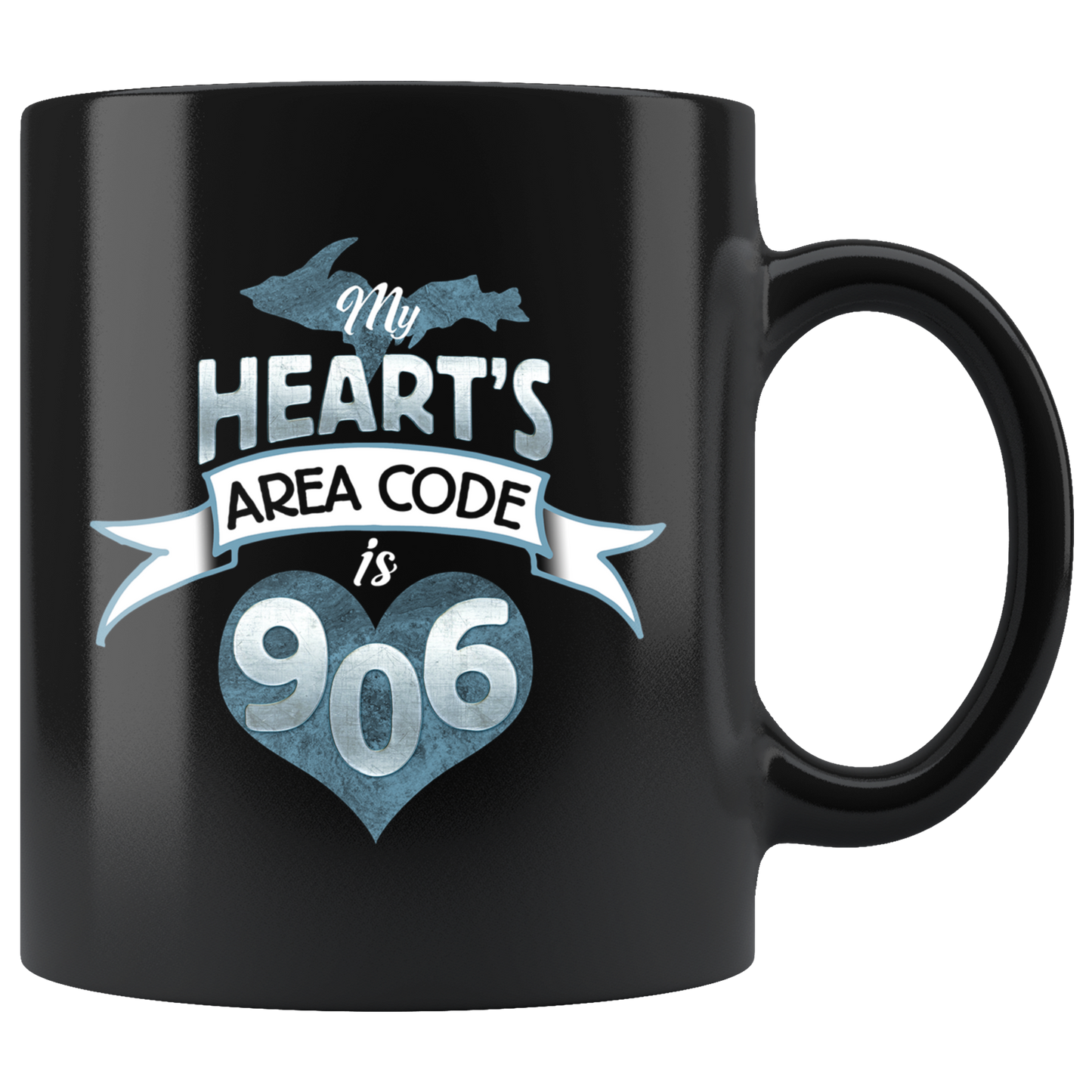 Yooper Mug - My Heart's Area Code is 906
