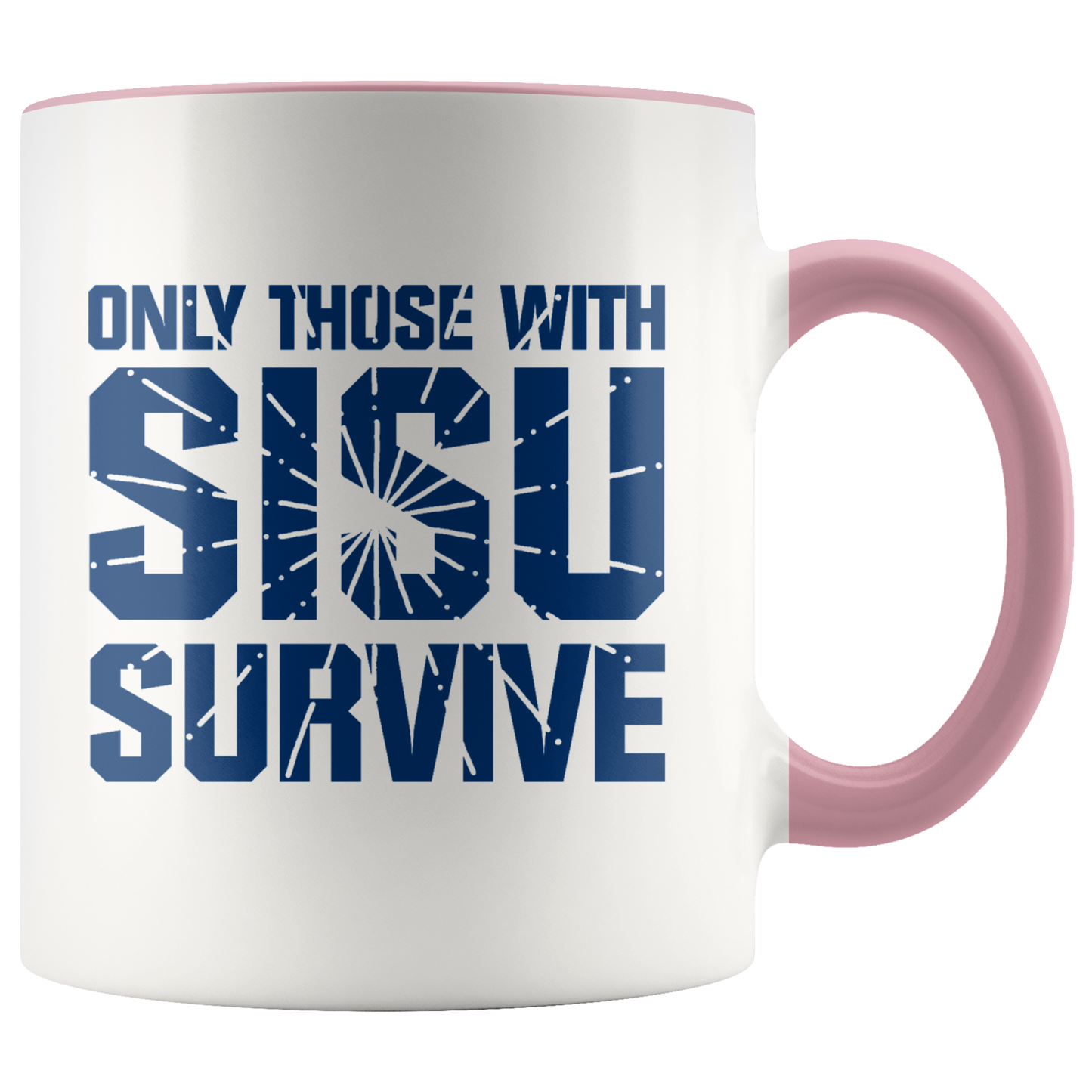 Finnish Sisu Mug | Gift for Finns | Only Those With Sisu Survive