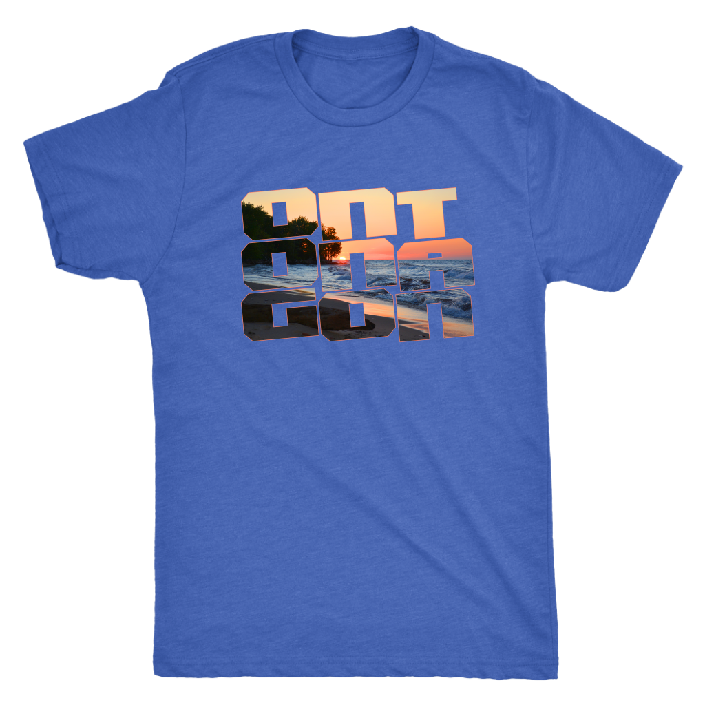 Ontonagon Shirt | Sunset on Lake Superior Beach