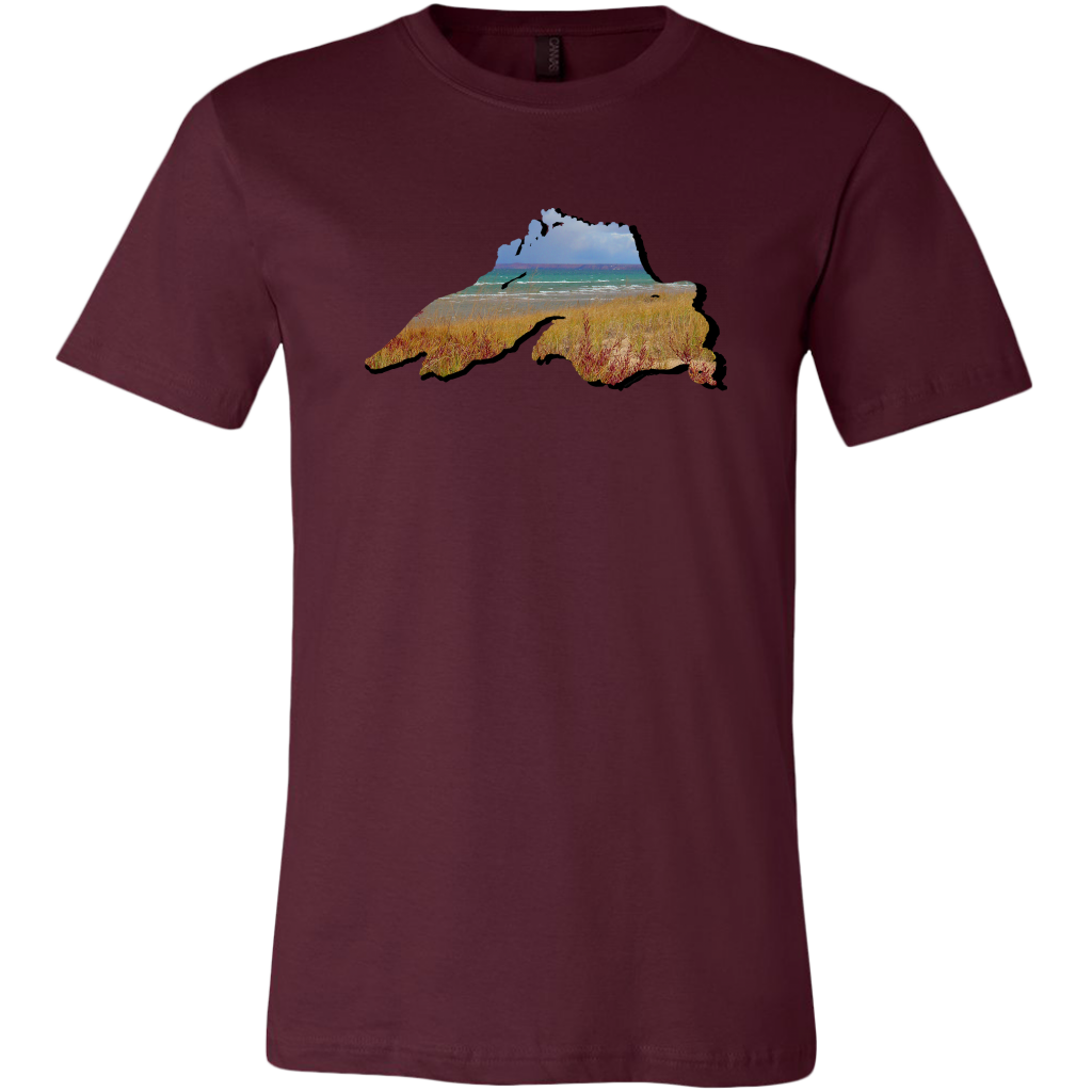 Lake Superior Lovers Shirt | Beach Scene in Autumn