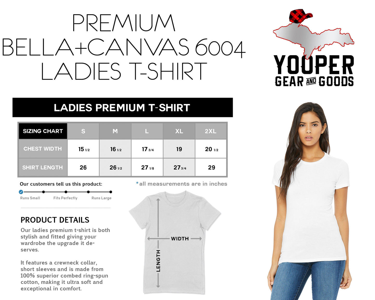 Michigan Summer Women's Cut T-shirt | Michigan Short Girl Shirt | Bella+Canvas 6004 Ladies