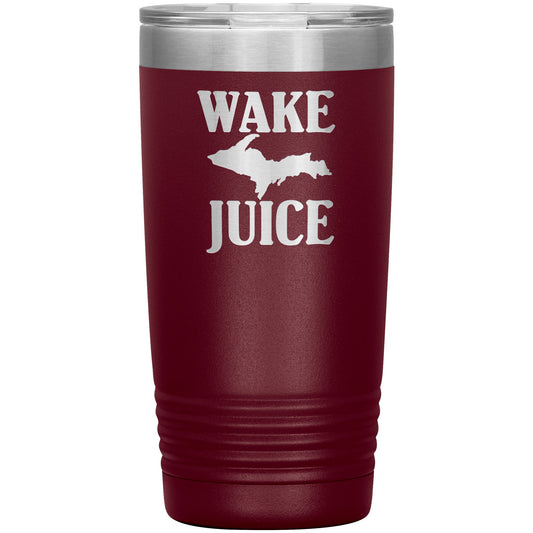 U.P. Coffee Tumbler 20 oz | Wake UP Juice | Yooper Travel Mug