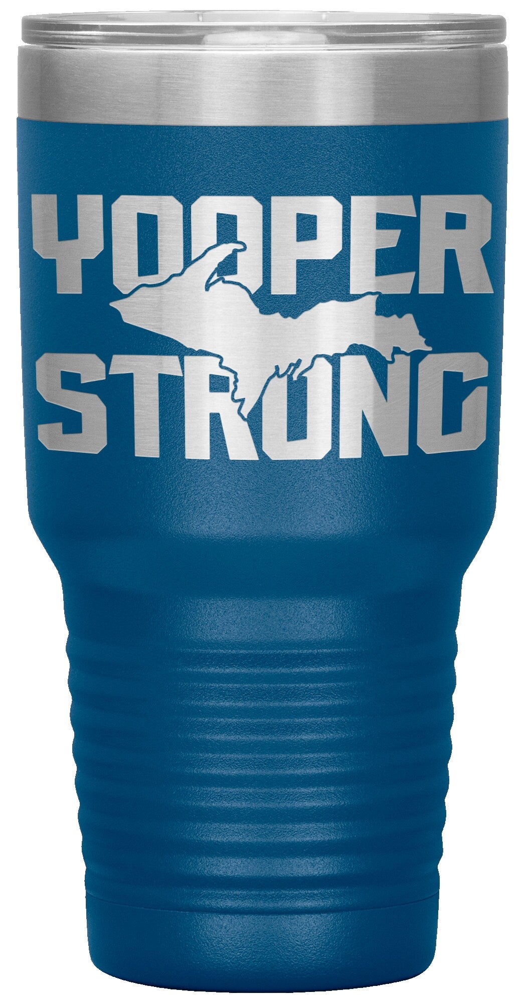 U.P. Coffee Tumbler 30 oz | Yooper Strong | Yooper Travel Mug