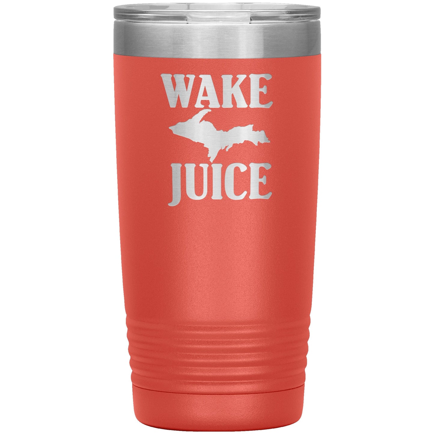 U.P. Coffee Tumbler 20 oz | Wake UP Juice | Yooper Travel Mug